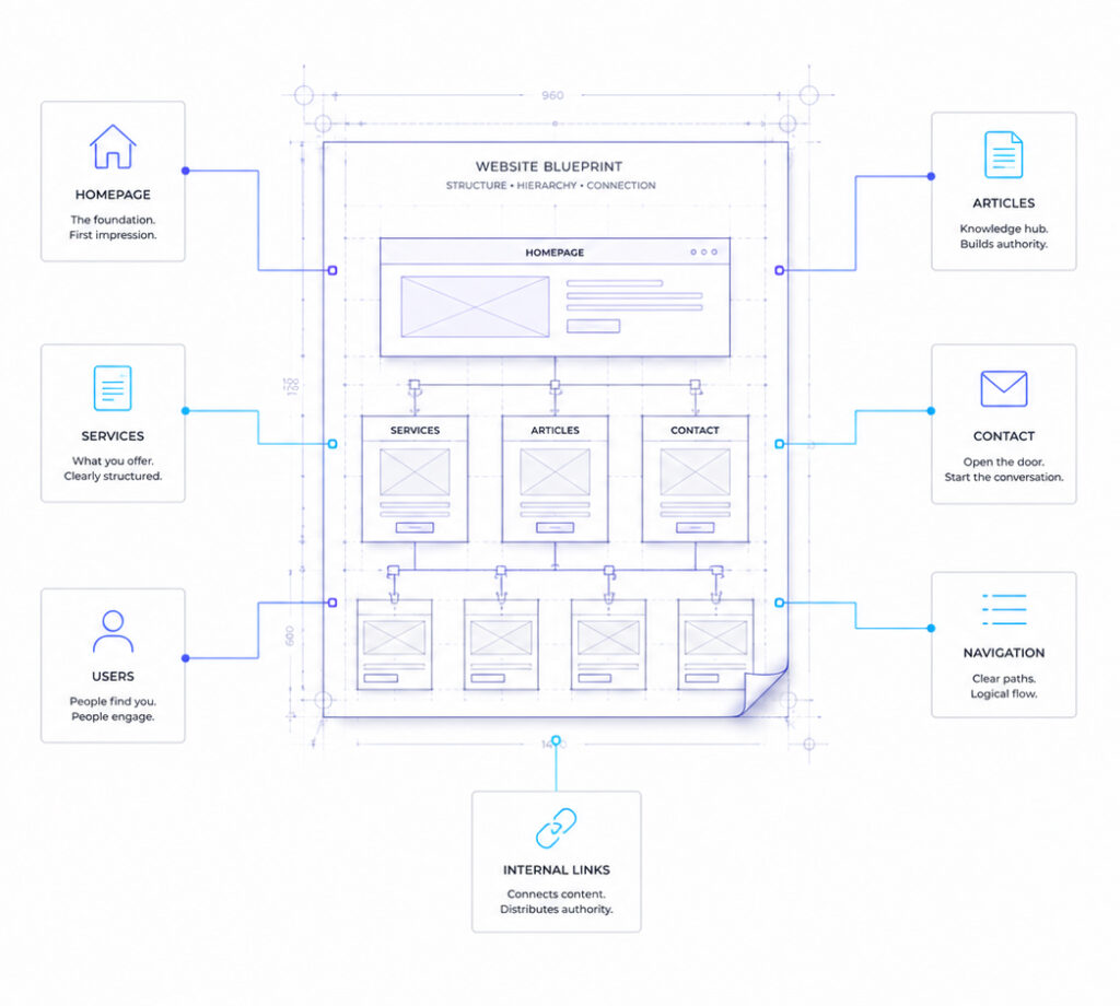 The Complete Walk Through of Website Architecture